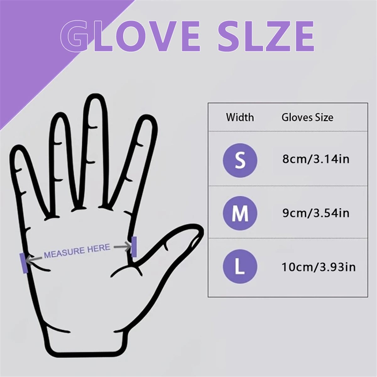 Exam Glove Nitrile - A78I 100 stuks Nitril Examenhandschoenen Wegwerp