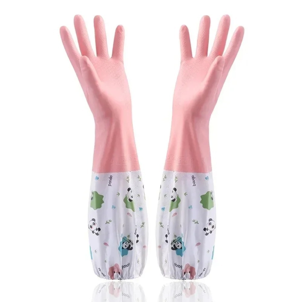 Dish Glove Rubber - Waterdichte rubberen keukenhandschoenen voor dames, extra