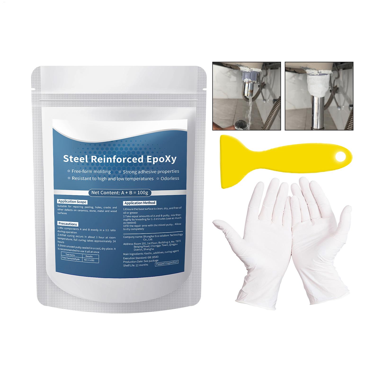 Heat Resistant Glove - Hoge Sterkte Waterdichte Reparatieklei Hittebestendig Zwembad