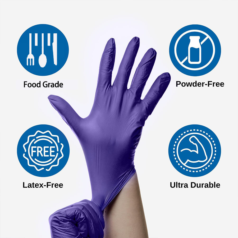 200 stuks nitrilhandschoenen,  - Exam Glove Nitrile recensie en prijs