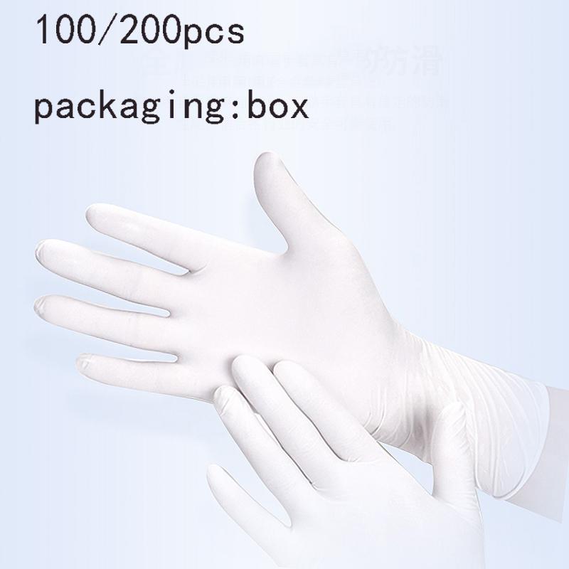 S/M/L/XL Witte wegwerphandscho - Dish Glove Rubber recensie en prijs