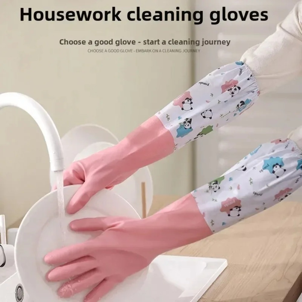 Waterdichte rubberen keukenhan - Dish Glove Rubber recensie en prijs