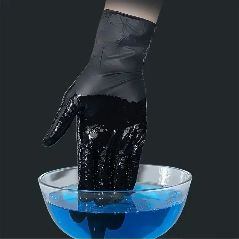 Wegwerp zwarte handschoenen un - Latex Disposable Glove recensie en prijs