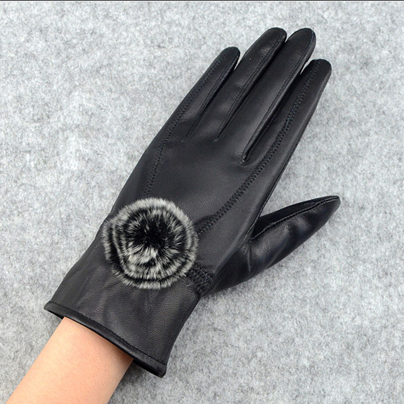 Vrouwen Winter Lederen Handsch - Wool Glove Lined recensie en prijs