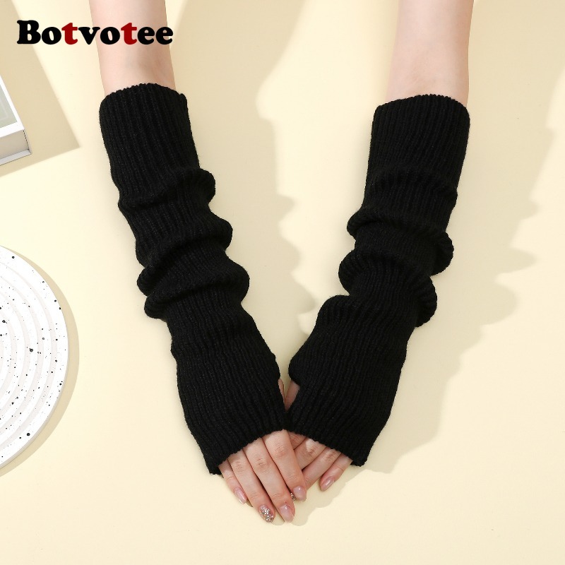 Botvotee Y2k Accessoires Gebre - Fingerless Glove Knit recensie en prijs