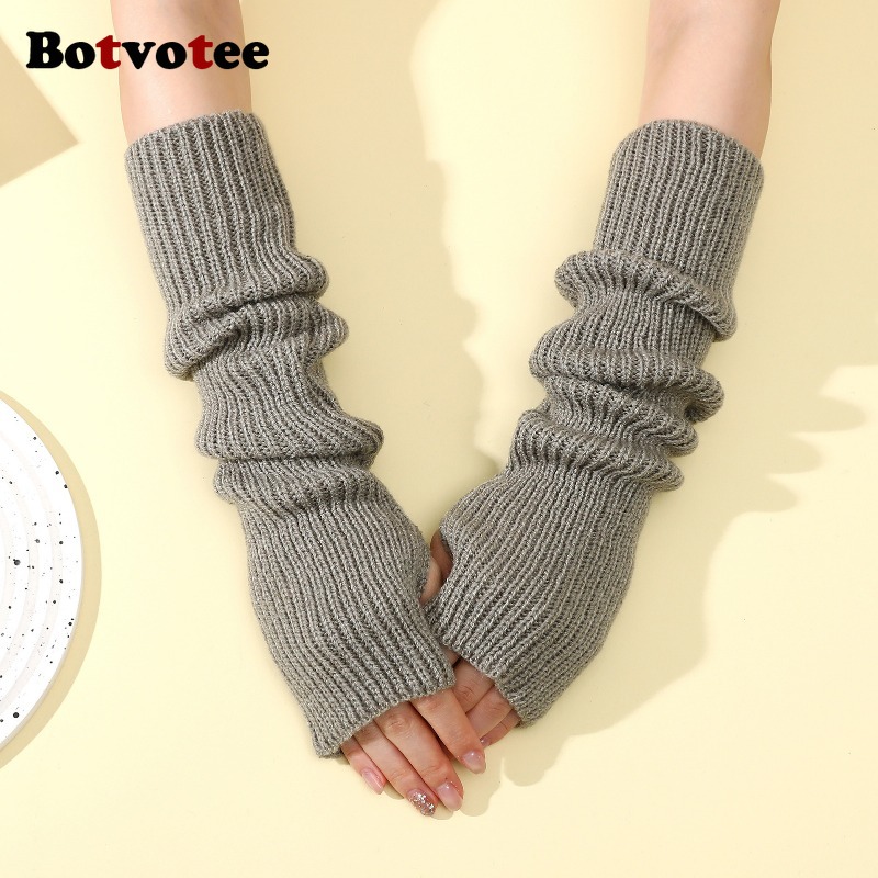 Botvotee Y2k Accessoires Gebre - Fingerless Glove Knit recensie en prijs