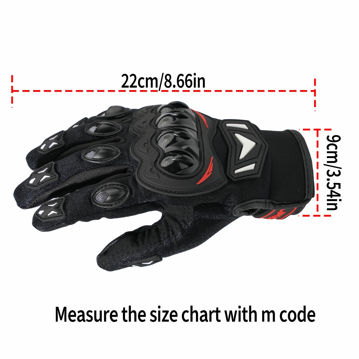 Motorhandschoenen voor zomerri - Motorcycle Glove Knuckle recensie en prijs